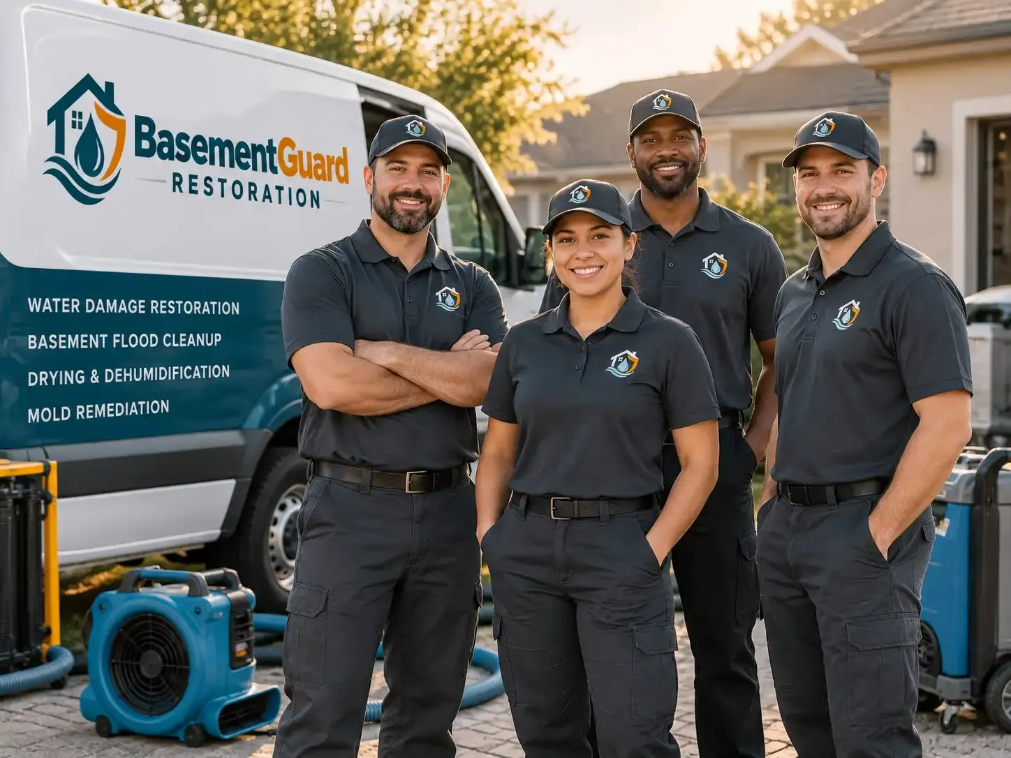 Basement Water Damage Restoration company in Laton, CA